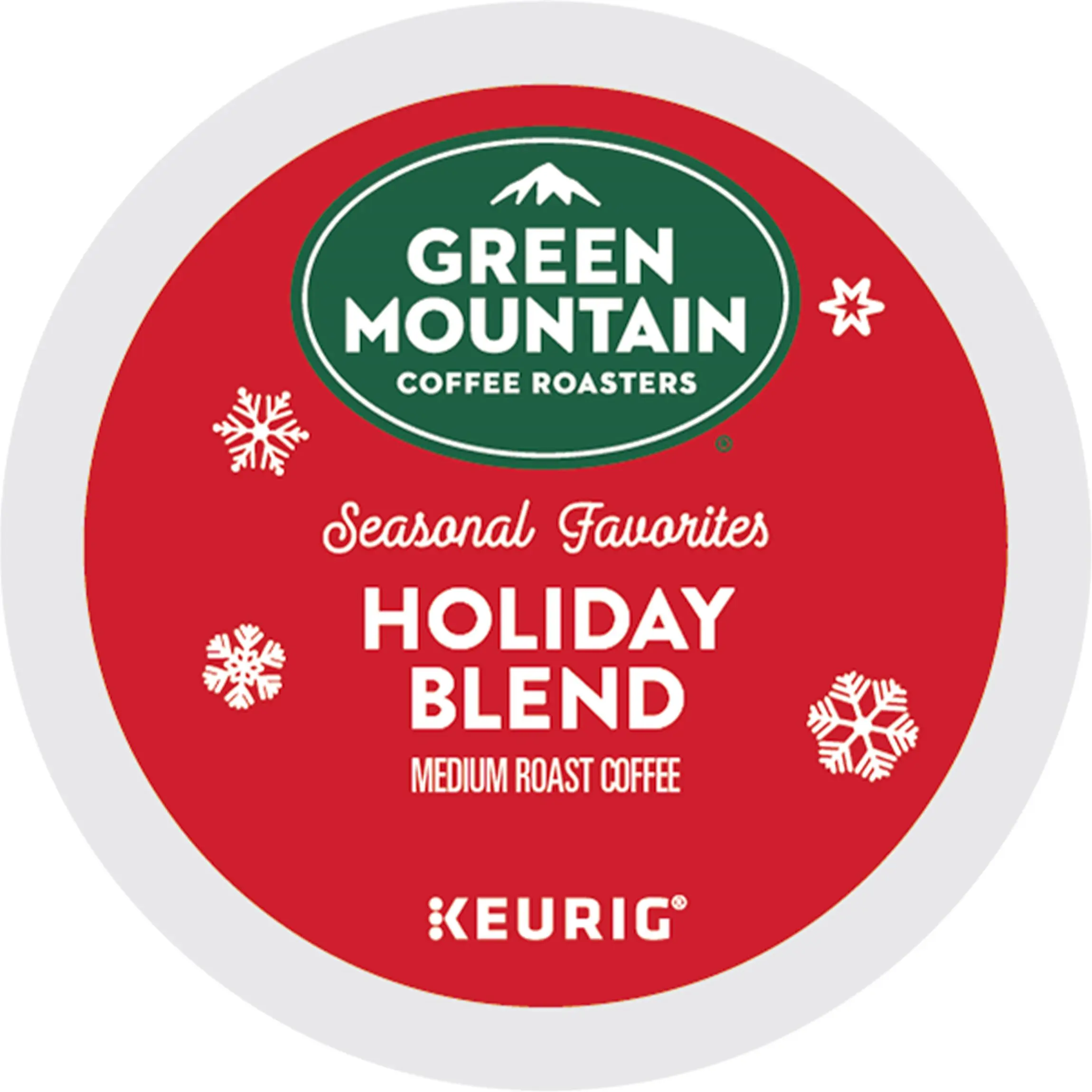 Green Mountain Coffee Roasters Holiday Blend Coffee -  Keurig K-Cup Pods - Medium Roast Coffee - Holiday Coffee Flavors - Seasonal Coffee Drinks