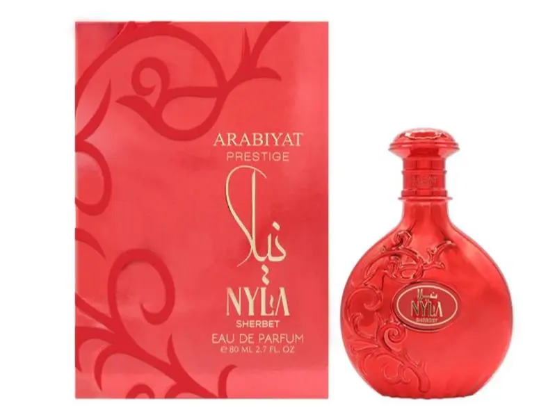 Arabiyat Prestige Nyla Sherbet Eau de Parfum (EDP) for Women – Long-Lasting Fragrance, 80ml