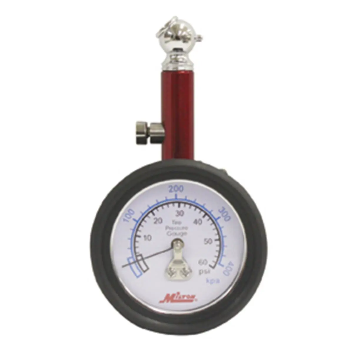 Milton S-932 60 Lb Tire Pressure Measurement Gage, Tire Pressure Gauge, Dial Reads In Psi And Kpa, Tire Repair & Fitting Tools