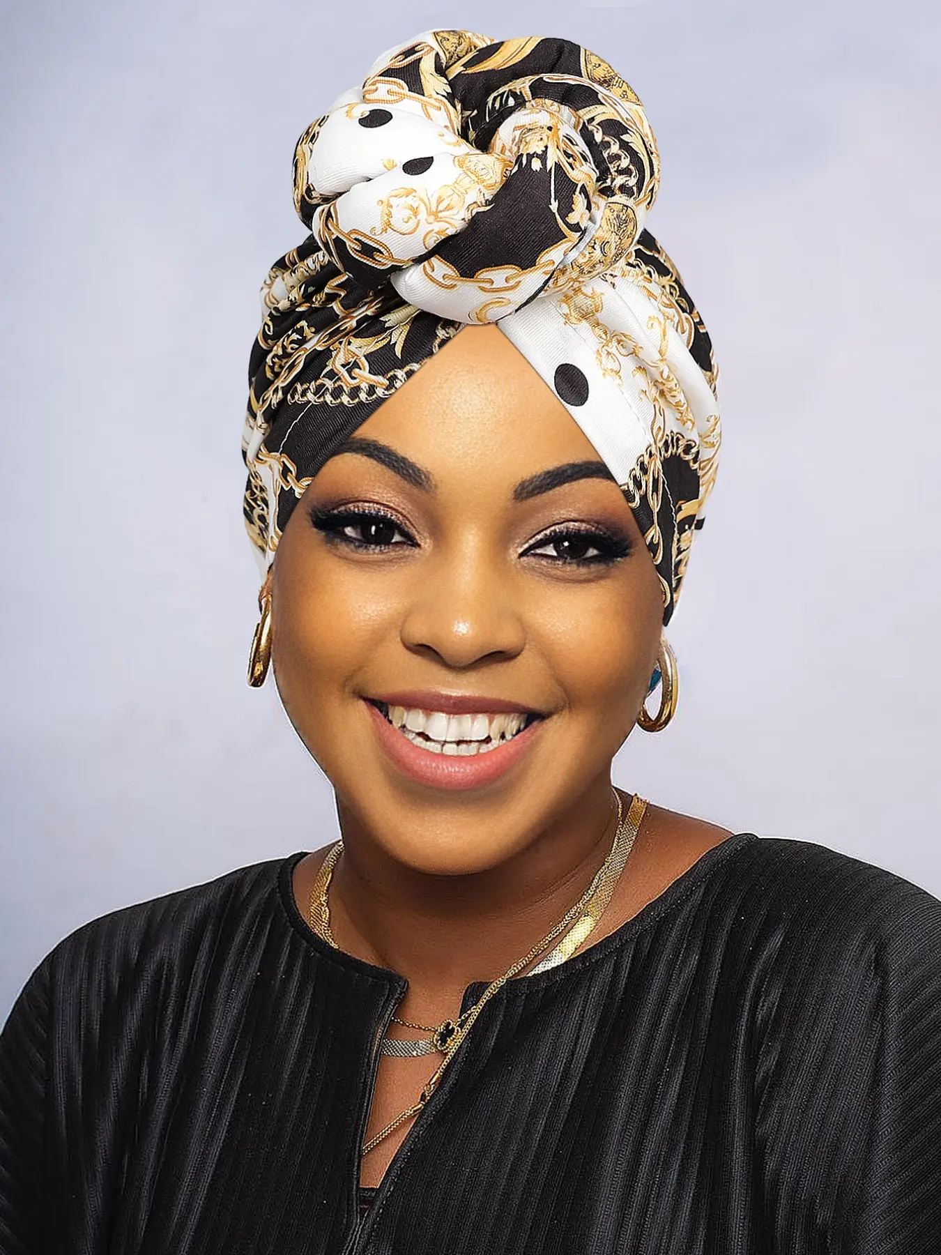 Luxurious African Print Women's Versatile Headscarf, Handwoven Bow Design, Elegant Hair Accessory, Perfect for Special Occasions, Turban Wrap, Head Scarf Turbans, Hair Scarves