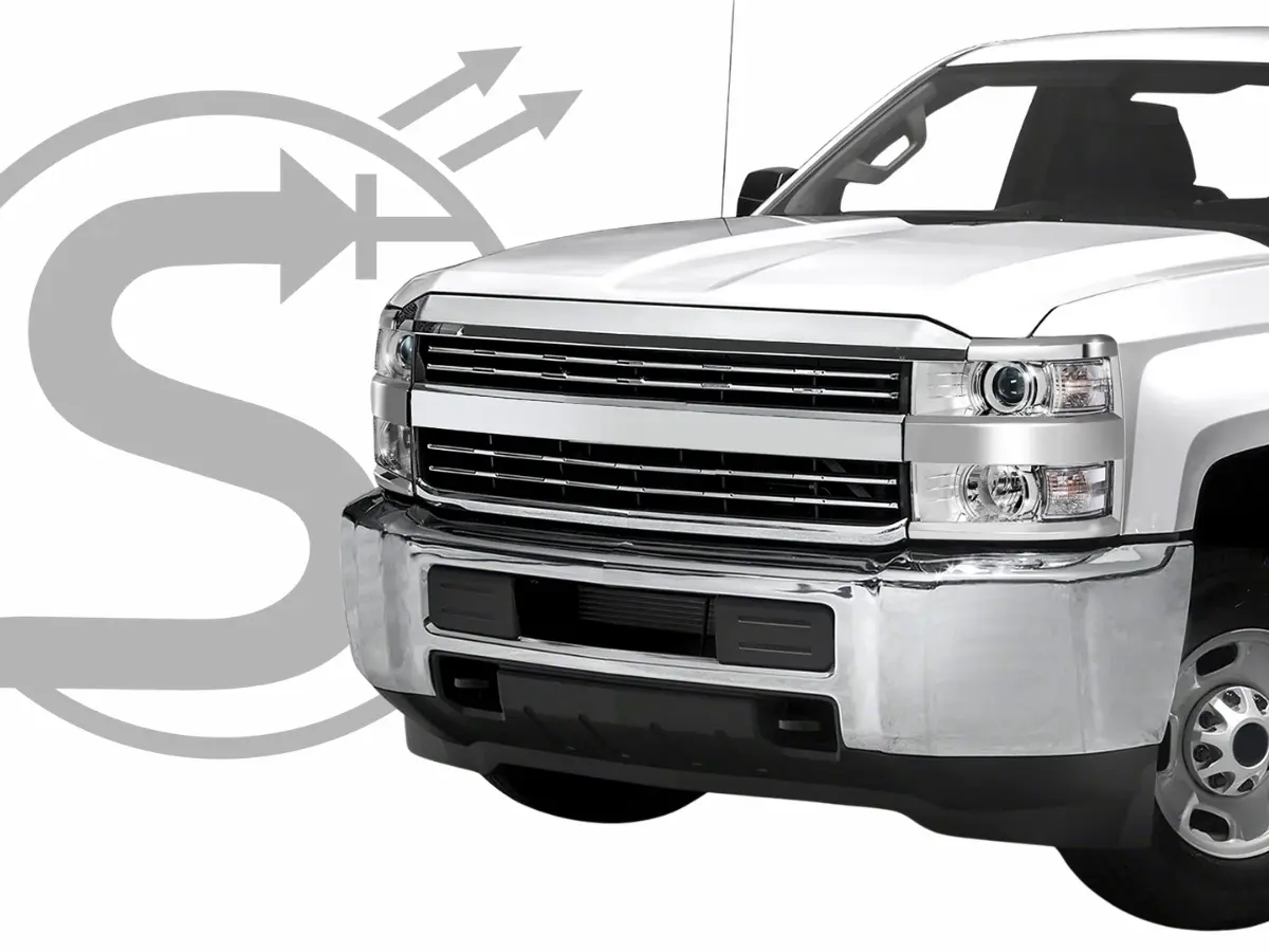15-19 Chevy Silverado 2500HD/3500HD CLEAR LENS Projector Headlight Set