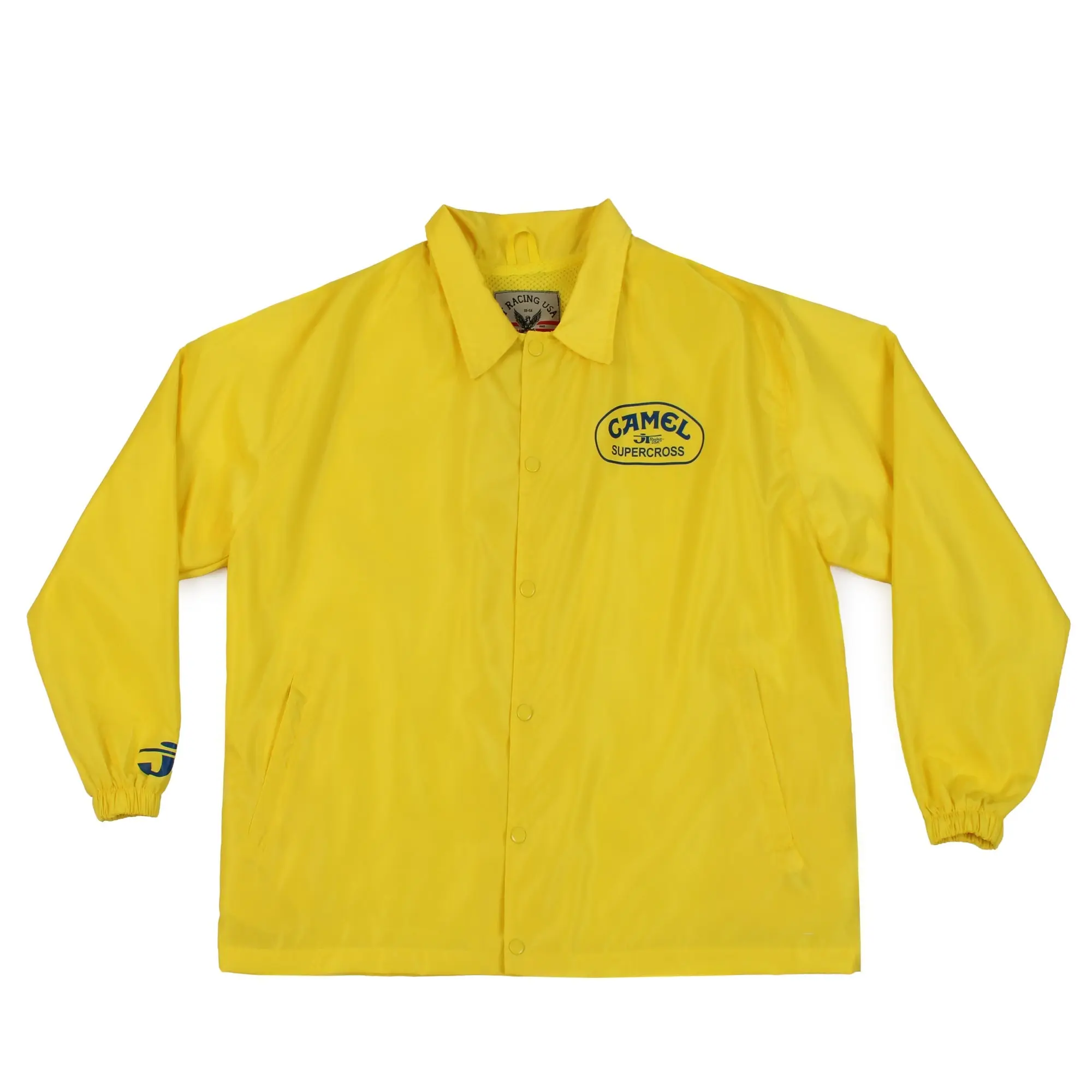JT Racing x Camel Supercross Coach Jacket - Yellow