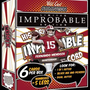 Wild Card Fernando Mendoza Improbable Limited Edition