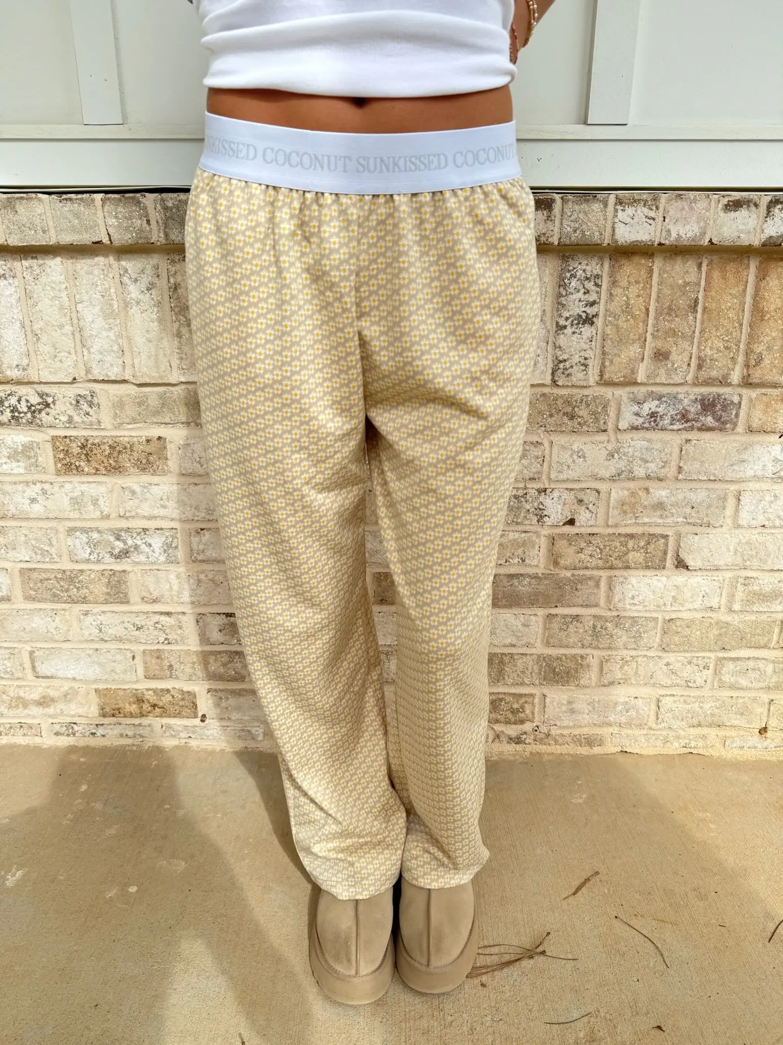BoHo Floral Pajama Pants