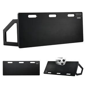 VEVOR Soccer Rebounder Board, 45"X18" Portable Soccer Wall with 2 Angles Rebound, Foldable HDPE Kickback Rebound Board, Soccer Training Equipment for Kids and Adults, Passing & Shooting Practice