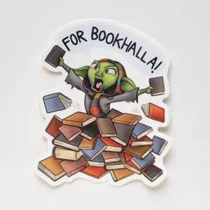 FOR BOOKHALLA™ - Vinyl Sticker