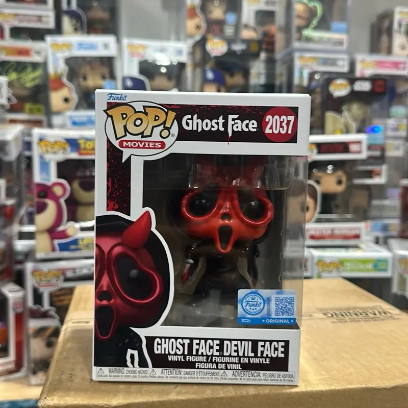 Funko Pop Ghostface Devil Face TV/Movie Character Figurine - Durable Entertainment Statue, Single Collectible Bobblehead, Celebrate Beloved Characters for Fans, Figures