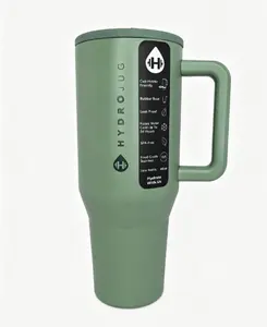 HydroJug 40oz Insulated Stainless Steel Tumbler - Leak-Proof Hydrojugs Travel Cup with Handle, 24hr Cold Retention, Portable Stranger Things Drinkware Thermos Mug