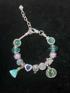 trendy charm pendant bracelets, gift, fashion accessories, rhinestones, jewelry