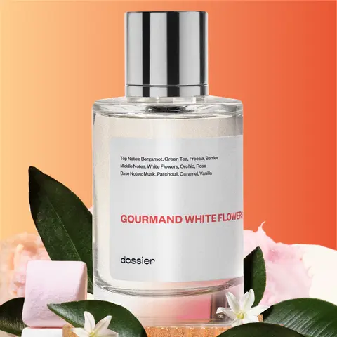 Gourmand White Flowers, Dossier, Women Perfume, Eau de Parfum, 50ml,