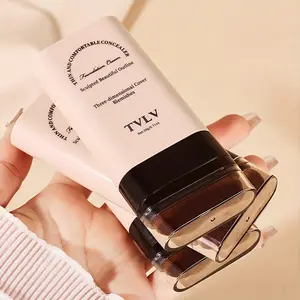 【Mother's Day gift】TVLV 2Pcs Two In One Concealer Foundation Make-up Stick - Waterproof Sweat Proof Matte Effect Collapsible Cream Natural Warm Beige Wheat Honey Makeup Sticks tiktokshopspringglowup