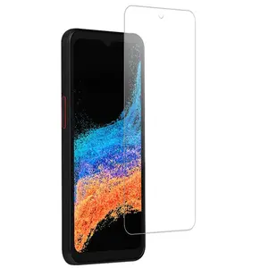 Tempered Glass for Galaxy XCover 6 Pro / XCover 7 Pro, Nakedcellphone 9H Hard Clear Screen Protector [Scratch/Crack Saver] for Samsung XCover6 Pro Phone (2022, SM-G736) & XCover7 Pro (2025, SM-G766)