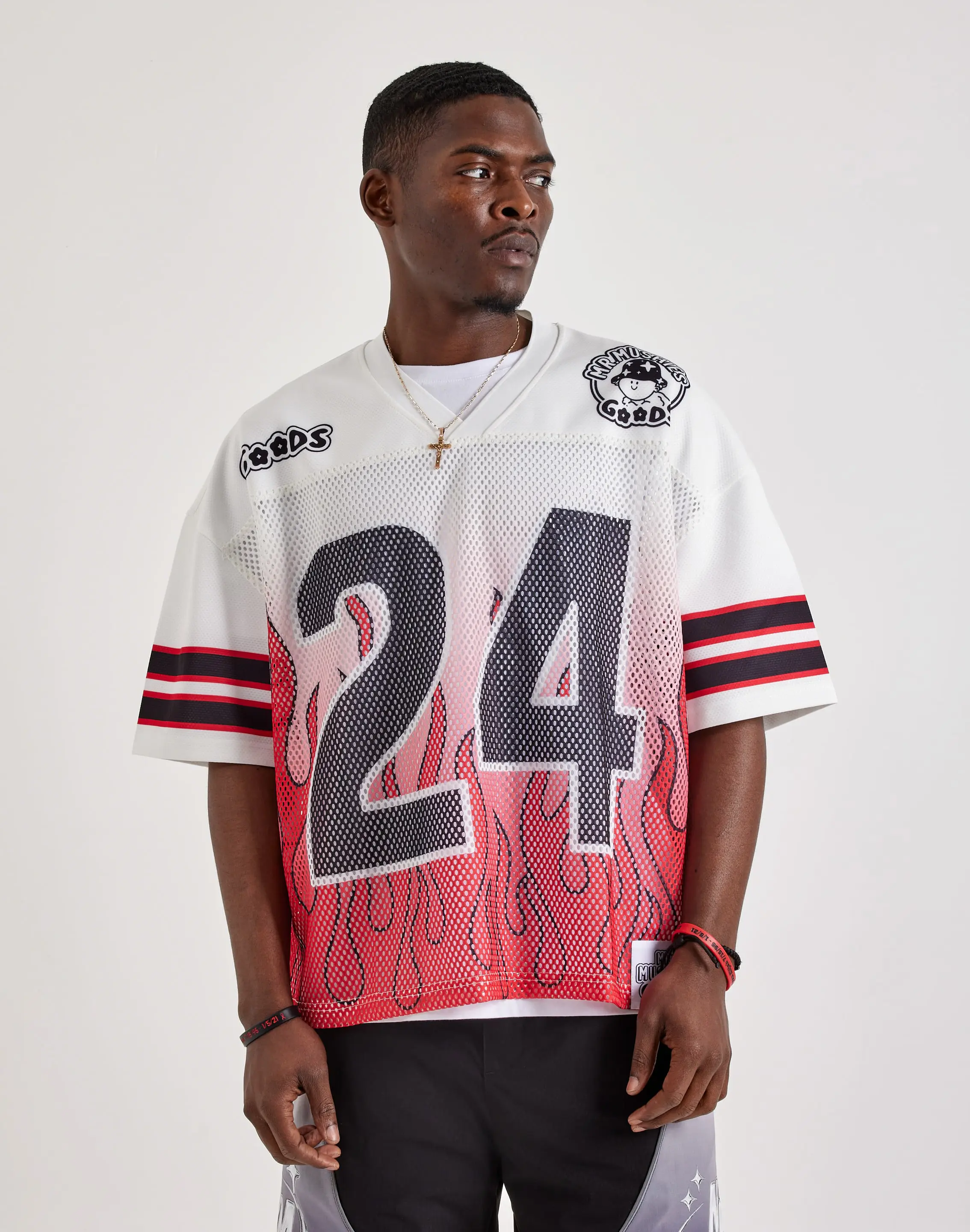 Mens Mr. Mushies Flame 24 Jersey
