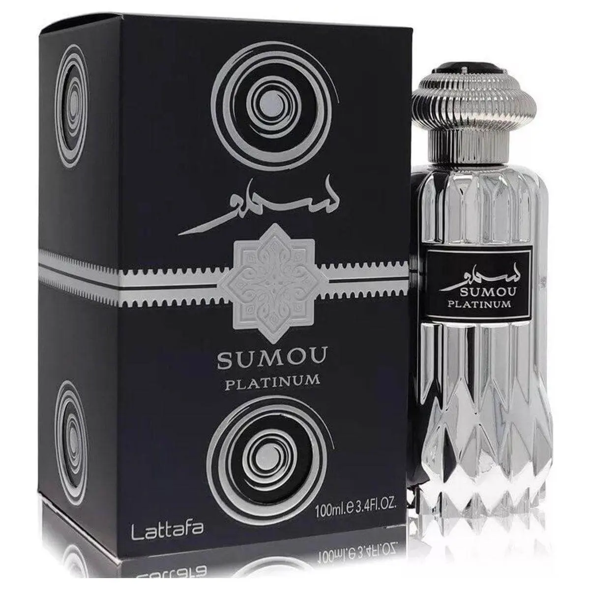Lattafa Sumou Platinum Unisex EDP Spray Fragrance - 3.4 fl oz, Fruity Lemon Scent, Launched in 2022, New in Box
