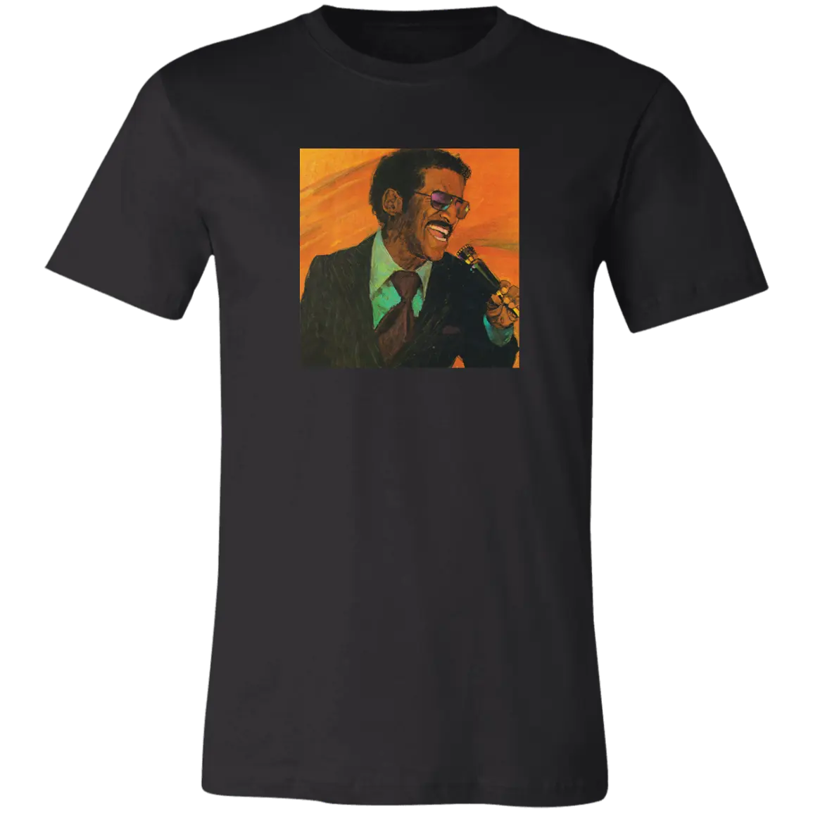 Sammy Davis Jr. NOW (Recto) by Craig Nelson (1971) Unisex Jersey Short-Sleeve T-Shirt