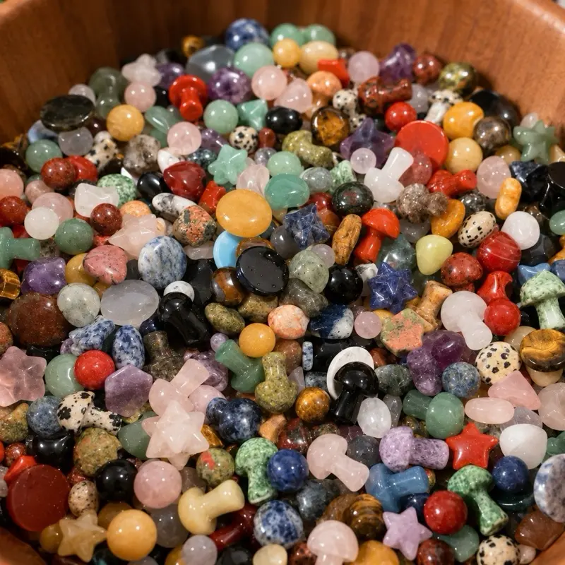 Large Scoop Mystery Crystal Bag