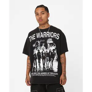 73Studio X The Warriors Warriors Night T-Shirt Black Wash