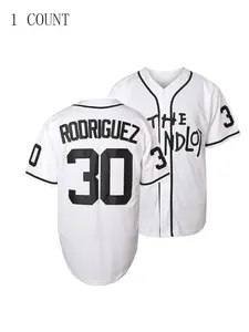 Plus Size The Sandlot Benny The Jet Rodriguez Michael Squints Palledorous Alan Yeah-Yeah McClennan Bel Air 3D Print Baseball Jersey Jersey Shirts