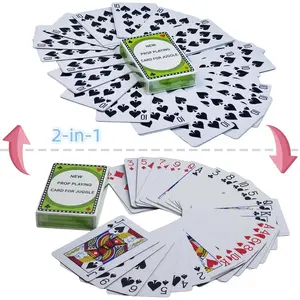 2-in-1 Transforming Magic Trick Playing Cards Magic props playing cards magic performance