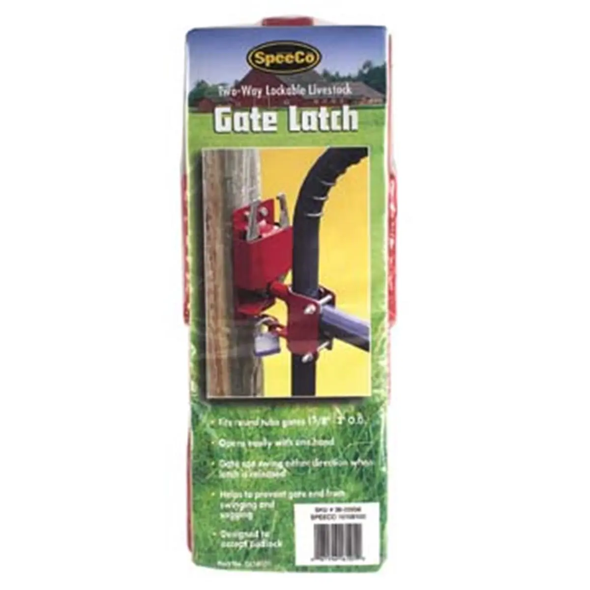 212 MAIN 2-Way Lockable Gate Latch - Model 1610010/GL16101, Compact, 1-Hand Open, Padlock Slot, Round Tube Fit, for Sailing Water Sports Gates, One Hand
