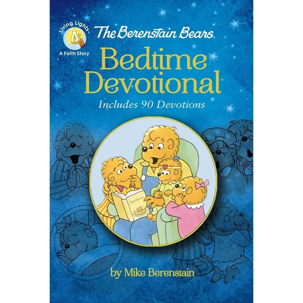 USED Book - The Berenstain Bears Bedtime Devotional: Includes 90 Devotions by Berenstain, Mike (Hardcover) - english