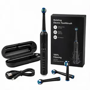Oral Care Adult Sonic Electric Toothbrush with 5 Modes, 3 Brush Heads, Ergonomic Handle, Daily Use Design, Sensitive Teeth Friendly, Travel Storage Case, Gift Packaging