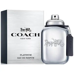 COACH NEW YORK PLATINUM by Coach cologne for men EDP 2.0 oz New in Box