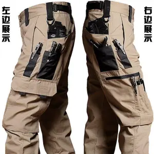 Outdoortacticalwear-resistantfunctionwaterproofworkpants,longpantswithmultiplepockets,springautumnnewstylesmenand