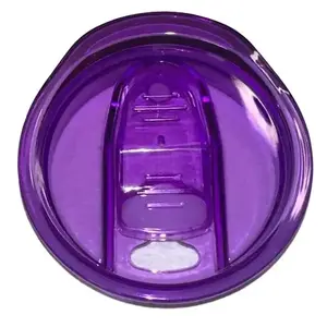 Purple Sliding Locking Lid - 20oz oz 20 oz. 20oz. Skinny Straight Sublimation Tumbler Color Lid - Amy's Tumbler Junkies - Your Favorite Tumbler Shop!