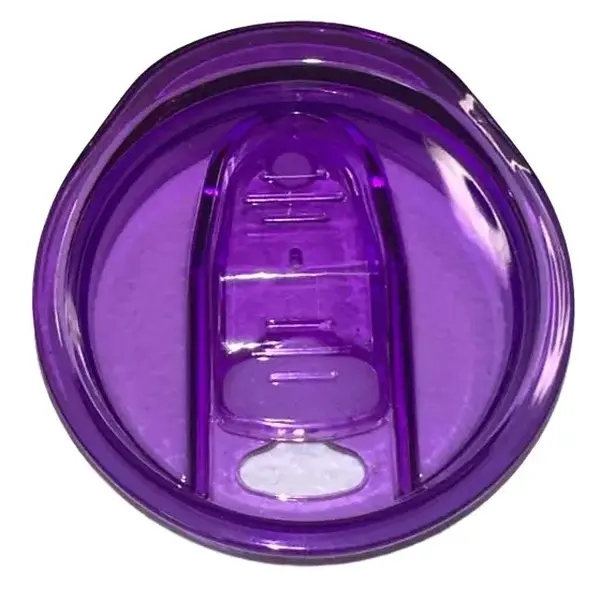 Purple Sliding Locking Lid - 20oz oz 20 oz. 20oz. Skinny Straight Sublimation Tumbler Color Lid - Amy's Tumbler Junkies - Your Favorite Tumbler Shop!
