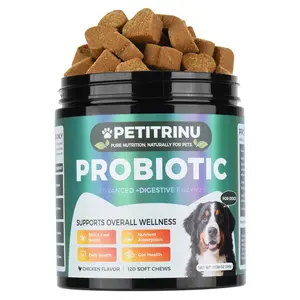 Cross-border Explosive Pet Health Care Cat Multivitamin Soft Chews 500 Count Jar Packaging Supplement OEM