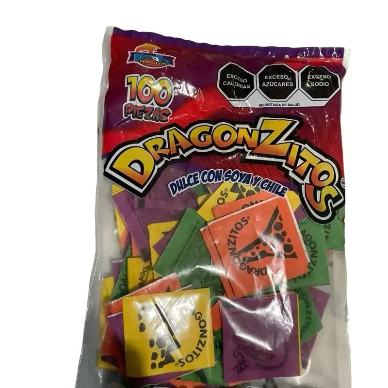 Dragonzitos candy with salt & chile Dragonzitos candy with salt & chile
