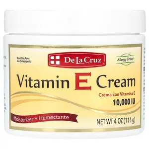 De La Cruz Vitamin E Cream, 4 oz (114 g)