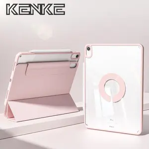 KENKE Magnetic iPad Case, Multifunctional Tablet Protective Cover, Detachable Transparent Tablet Case, Tablet & Computer Accessories for iPad 10th Pro 13inch Pro 11inch