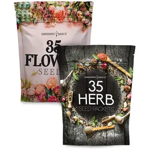 Gardening Gifts 70-Variety Seed Pack: 35 Herb & 35 Flower Seeds Plant Gifts For Sale Home Planting flower seed garden flower seed seed  starter  kit