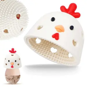 Silicone Egg Cleaning Brush, Effective Egg Washing Machine for Chicken & Duck Eggs, Durable & Easy-To-Use Egg Cleaning Tool