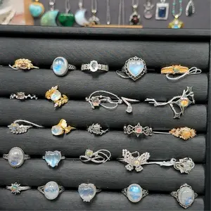[Quick sale] Sliver Jade Rings
