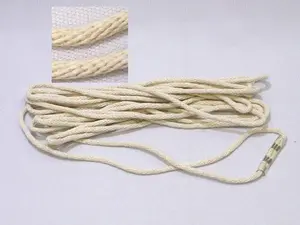 212 MAIN Cotton Double Dutch Jump Rope - EVA-0060 Model, 48ft Length, Loop Handles, Workout Hardware Equipment (Tools & Hardware, Ropes Chains & Pulleys Category)