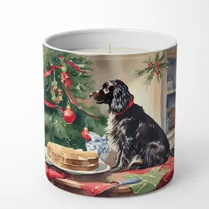 Carolines Treasures DAC3752CDL 10 oz Boykin Spaniel Christmas Cookies Decorative 100 Percent Soy Candle