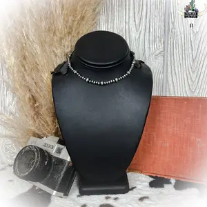 Bad Habits Choker Necklace - Small Silver