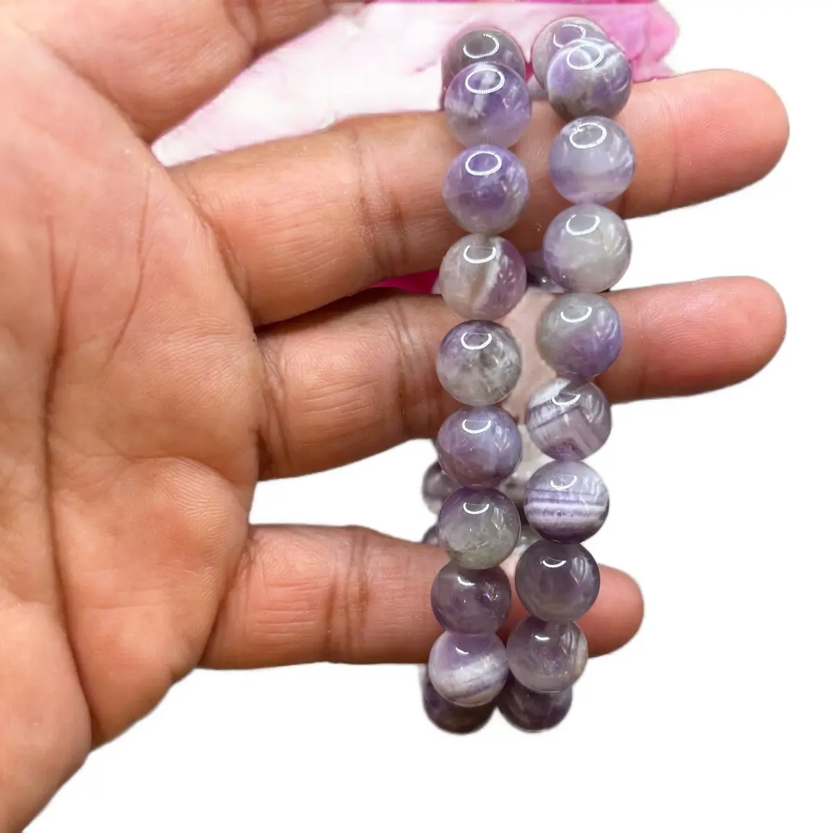 Chevron Amethyst Bracelet affordable crystals custom crystal crystal gemstone