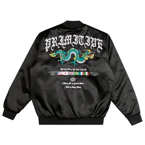 Primitive Apparel Men's Bomber Jacket Capital Bomber