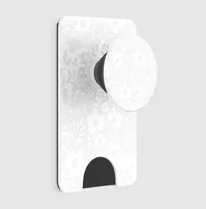 PopSockets Blanc Fresh MagSafe PopWallet+ Phone Holder, Mobile Cellphone Mount, Essential Mobile Phone Accessories