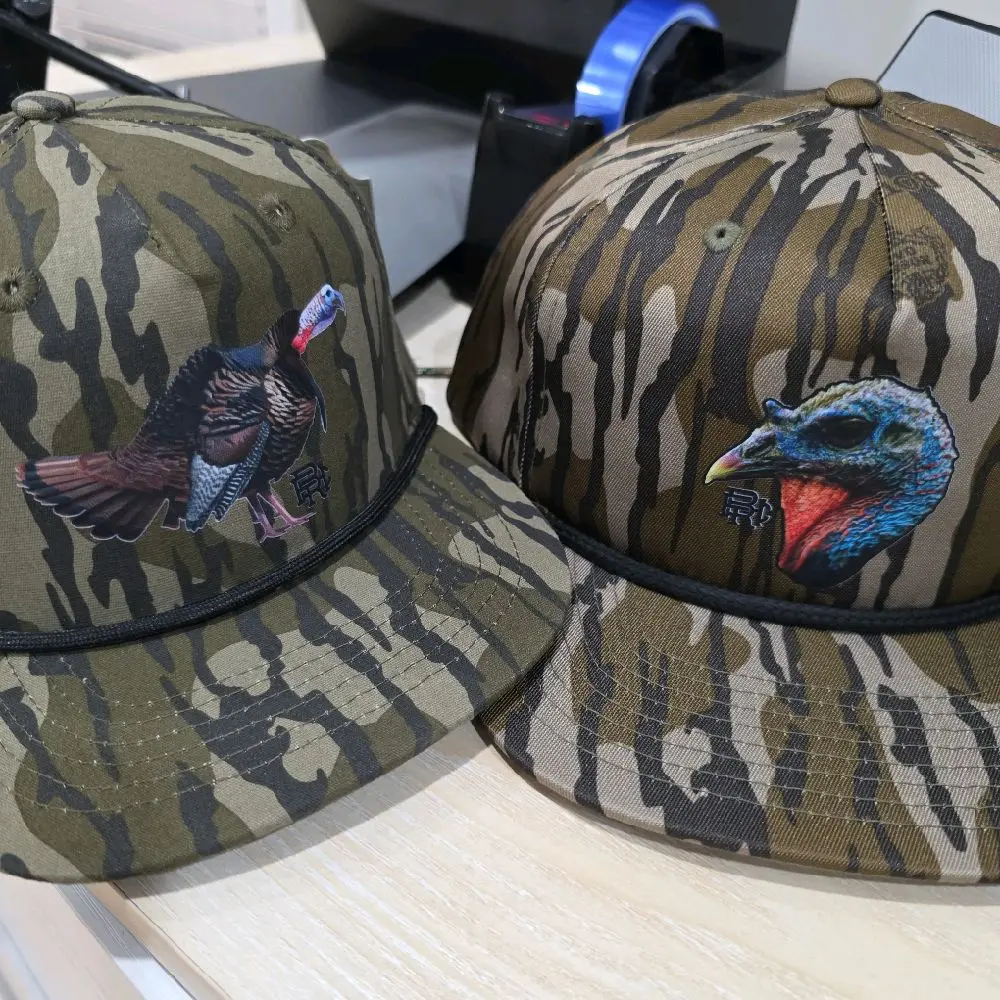 Snapback Thunder Chicken Mossy Oak Bottomland Camouflage Hat - Unisex Sports Baseball Cap with Custom Rope, Fashion Clothes Accessory, Snapback Hats, Men's Snapback Hats