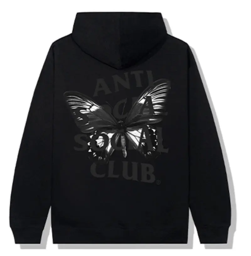 Anti Social Social Club Hidden Sky Hoodie Black (men) by StockX