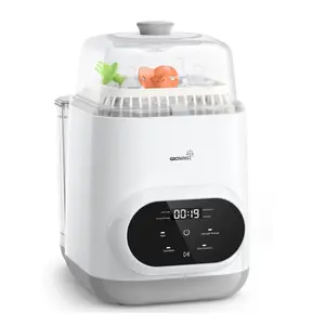Grownsy EaseClean Bottle Washer Pro | All-in-One Bottle Washer & Sterilizer for Baby Bottles, Pump Parts & Baby Essentials | BPA Free | Plug-in