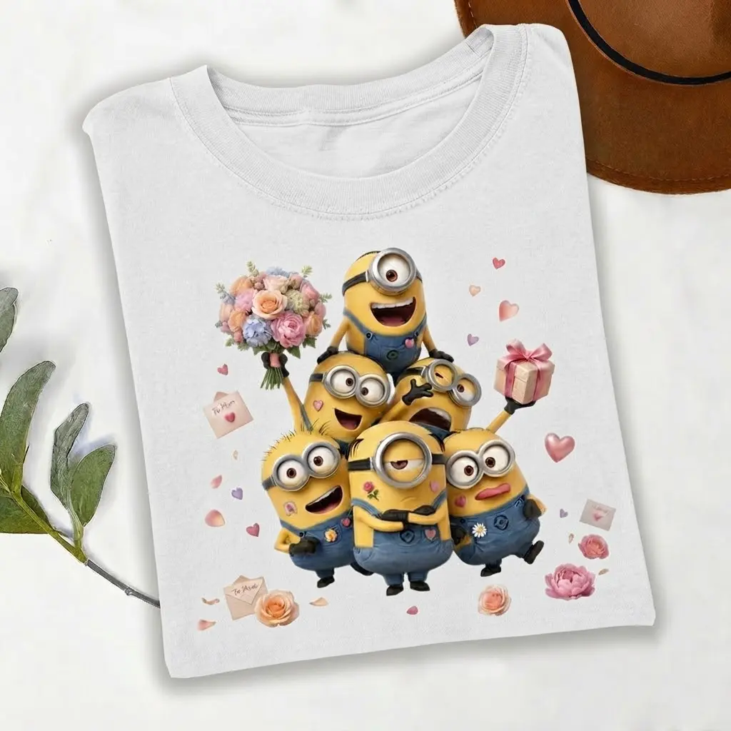Minions To Mom Shirt, Short & Long Sleeve Sweatshirt, Universal Studios Disneyland Trip Tee