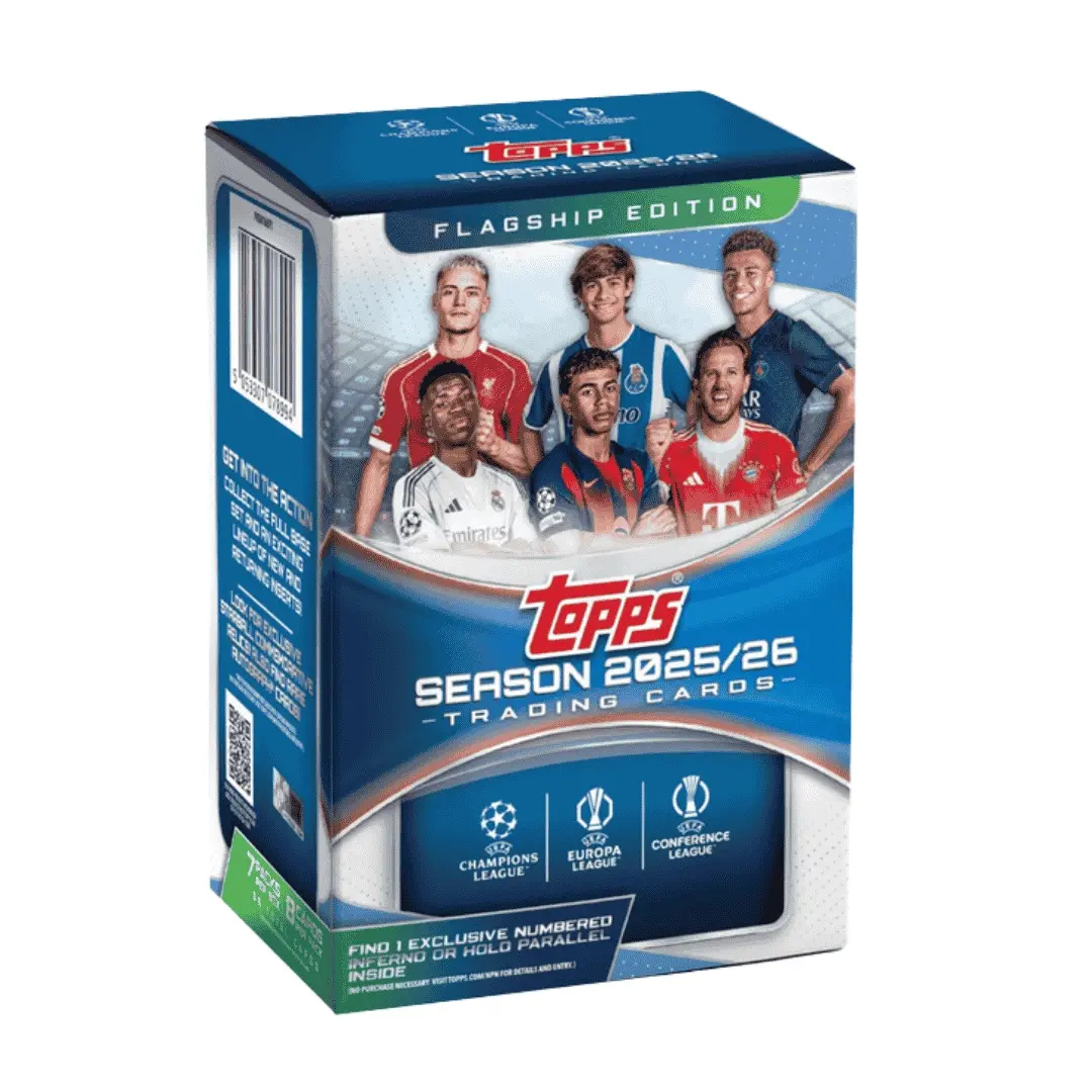 2025/26 Topps UEFA Club Competitions Soccer Value Box