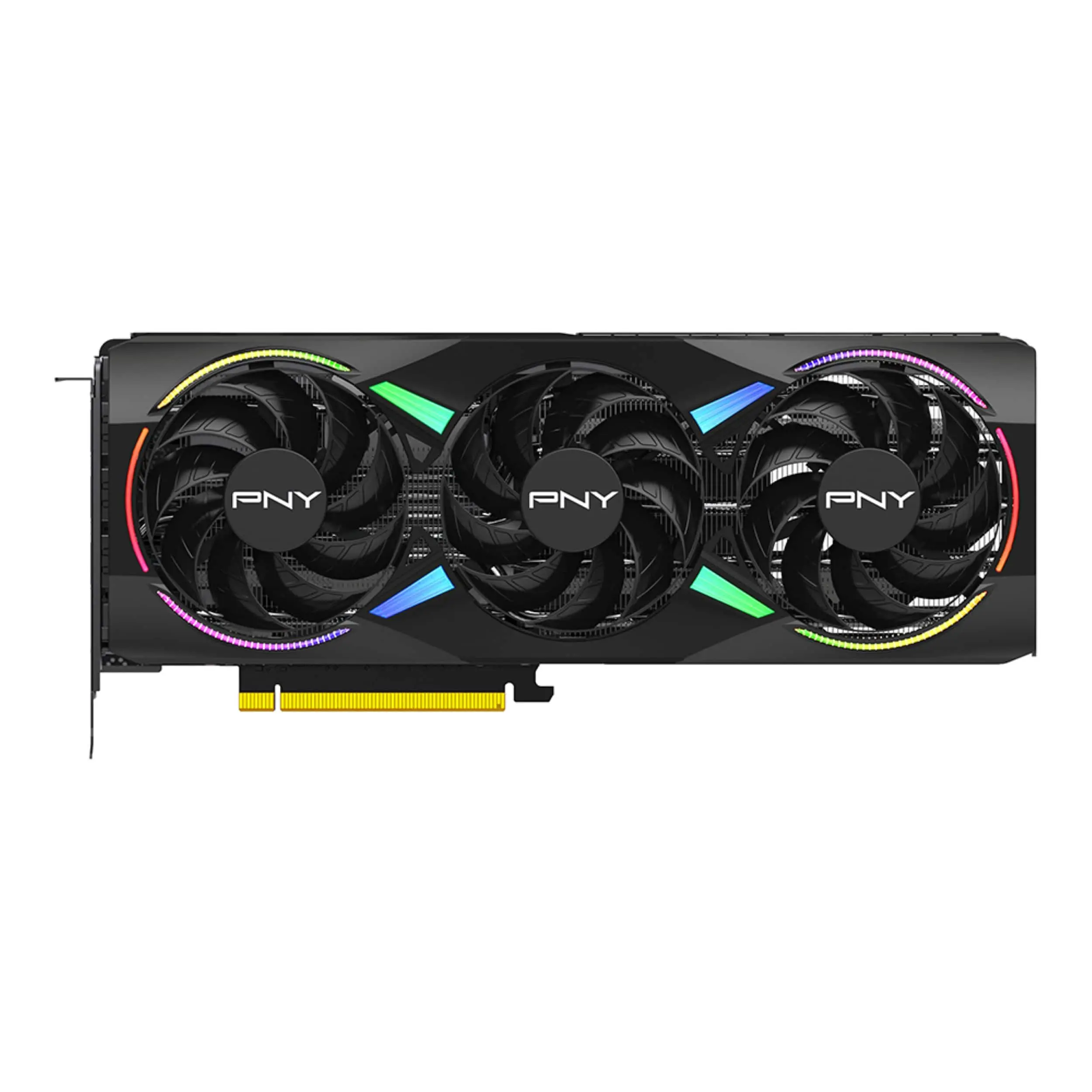 PNY - NVIDIA GeForce RTX 5070 Epic-X RGB Overclocked 12GB GDDR7 PCI Express 5.0 Graphics Card with Triple Fan - Black