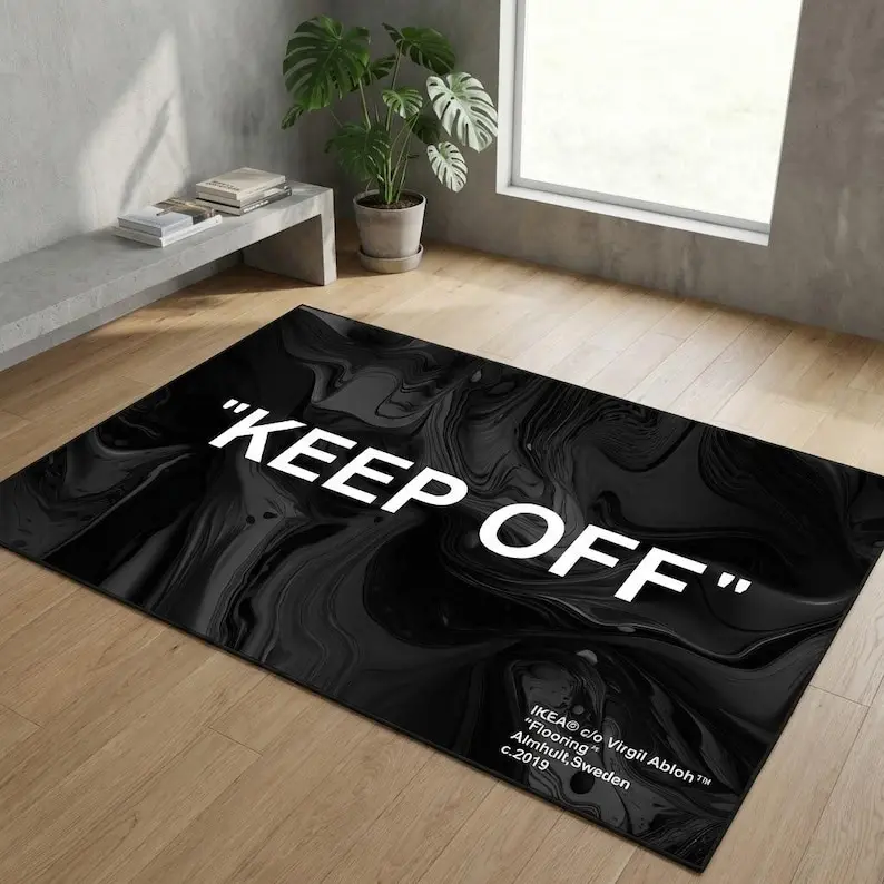 Keep Off DOORMAT, Black Wave Keep, Traditional Abstract RDOORMAT, Custom DOORMAT, Home Decor DOORMAT, Modern DOORMAT, Non slip DOORMAT, Popular DOORMAT, Area DOORMAT